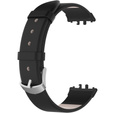 Bőrszíj Samsung Galaxy Fit 3 készülékhez, fekete