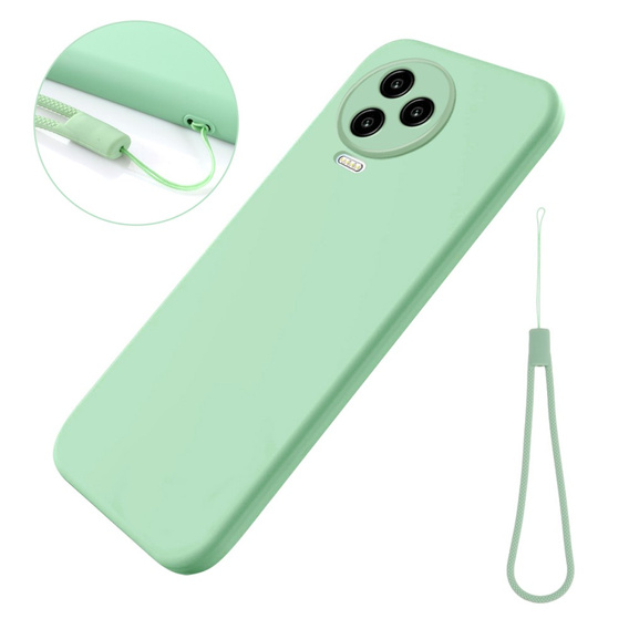 Telefontok a Infinix Note 12 Pro 4G / Note 12 2023, Silicone Lite, zöld