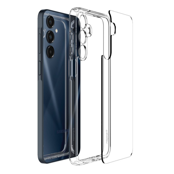 A Spigen tok Samsung Galaxy A16 4G / 5G, Ultra Hybrid, átlátszó + 9H edzett üveg