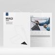 Tok Samsung Galaxy Tab S10+ Plus, Dux Ducis MAGI, fekete