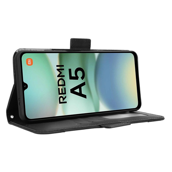 Pattintható tok a Xiaomi Redmi A5, Card Slot, fekete