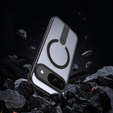 Fusion hibrid tok Google Pixel 10 / 10 Pro készülékhez, MagSafe, állvánnyal, fekete