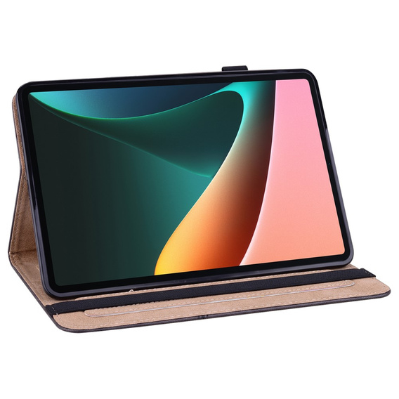 Tok Realme Pad 10.4, Classic, tolltartóval, fekete