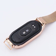 Milánói acél karkötő a Xiaomi Smart Band 10 / 9 / 8 készülékhez