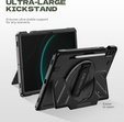 Dexnor 360° tok pánttal és tolltartóval Samsung Galaxy Tab S9 FE+ készülékhez