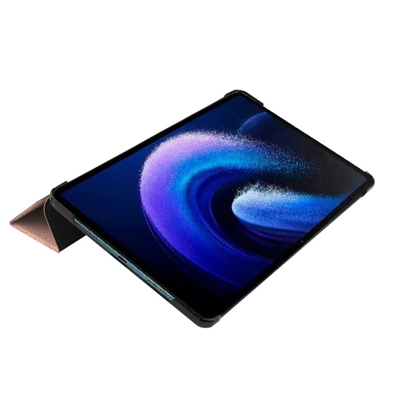 Tok Xiaomi Pad 6, Smartcase, rózsaszín rose gold