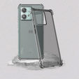 IMAK Telefontok a Motorola Edge 40 Neo, Dropproof, átlátszó / fekete