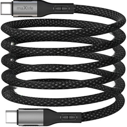 Mágneses USB-C–USB-C kábel, 100 W, 1,0 m, USB-C csatlakozóval rendelkező eszközökhöz