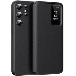 Flip tok Samsung Galaxy S22 Ultra, Smart View Wallet, fekete