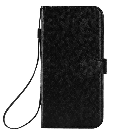 Flap tok Oppo A5 5G / A5m, Wallet Rhombus, fekete
