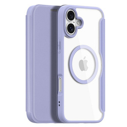 Dux Ducis Telefontok a iPhone 16, Skin X Pro, MagSafe, lila