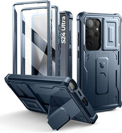 Páncélozott tok a Samsung Galaxy S24 Ultra, Dexnor Full Body (Two Frames), sötétkék