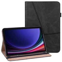 Tok Samsung Galaxy Tab S10 Lite / S10 FE / S9 FE / S9, Classic, tolltartóval, fekete