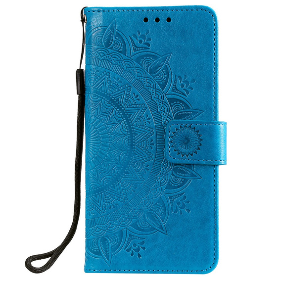 Pattintható tok a Xiaomi Redmi 10, Mandala, kék