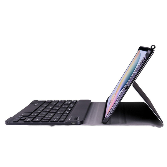 Tok + billentyűzet Samsung Galaxy Tab S7 / S8 T870 T875, fekete