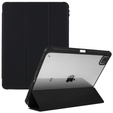 Tok iPad Pro 12.9" 2022/2021/2020 (6/5/4 gen.), Smartcase Hybrid, tolltartó résszel, fekete