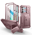 Páncélozott tok a Samsung Galaxy A16, Dexnor Full Body (Two Frames), rózsaszín