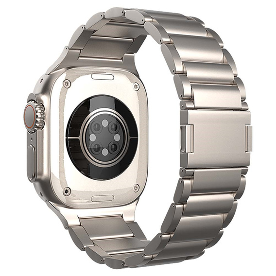 Karkötő Apple Watch 1/2/3/4/4/5/6/7/8/9/SE/ULTRA/ULTRA 2 42/44/45/45/49MM, titánium