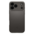 Spigen tok iPhone 17 Pro készülékhez, Thin Fit MagSafe, Gunmetal