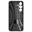 A Spigen tok Samsung Galaxy S24 FE, Liquid Air, fekete + 9H edzett üveghez