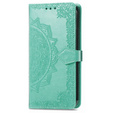 Pattintható tok a Oppo A98 5G, Mandala, zöld