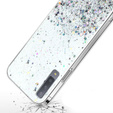 Telefontok a Samsung Galaxy A7 2018, Glittery, átlátszó