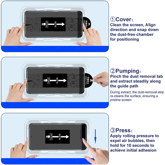 IMAK edzett üveg pozicionáló kerettel a Xiaomi Poco F8 Ultra készülékhez