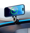 Tok iPhone 16 Pro-hoz, MagSafe, ERBORD Matt Case, tengerészkék + képernyőüveg