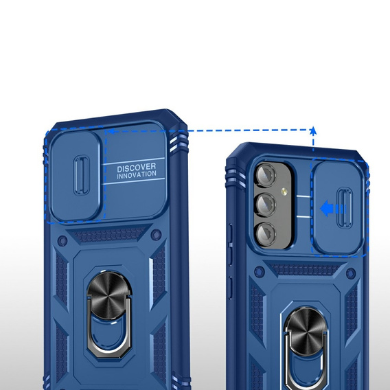 Telefontok a Samsung Galaxy A54 5G, CamShield Slide, kék