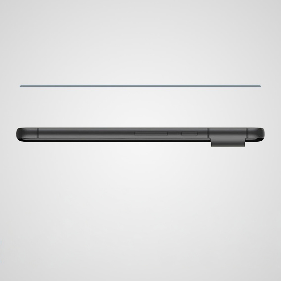 Kameravédő tok Sony Xperia 5 V, CamShield MagSafe, átlátszó / fekete