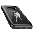 Tok Samsung Galaxy S8+ Plus készülékhez, Shockproof, fóliával, kék