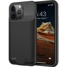 7000mAh akkumulátor tok iPhone 13 Pro Max, fekete