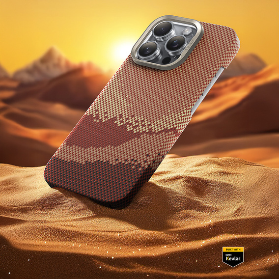 Benks Magnetic Golden Tide Kevlar 600D tok iPhone 16 Pro készülékhez