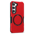 Telefontok a Samsung Galaxy S23 Plus, Protective MagSafe, piros