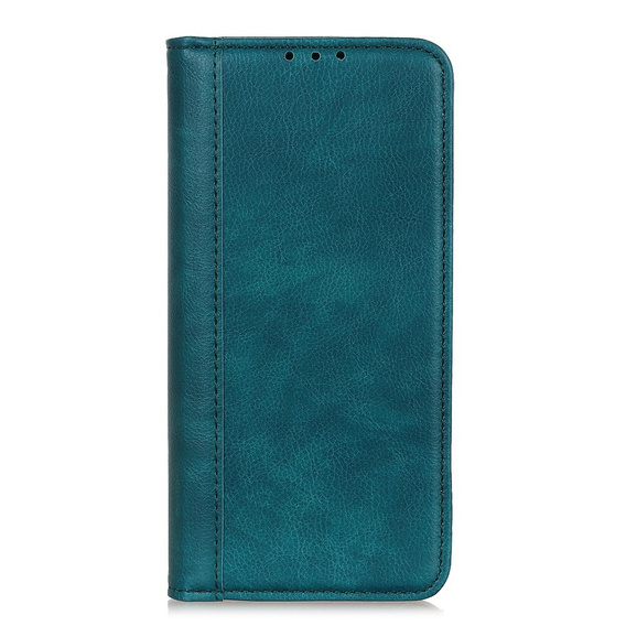 Telefontok a Iphone 16E, Wallet Litchi Leather, kék