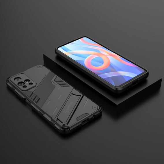 Tok Xiaomi Poco M4 Pro 5G / Note 11S 5G, Military kickstand, kék