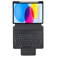 Billentyűzet tok iPad 11" 2025 A16 (11 gen.) / iPad 10.9" 2022 (10 gen.), Rotary 360° Leather, fekete