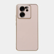 Tojás Xiaomi 13T / 13T Pro, Glamour CamShield, rózsaszín rose gold