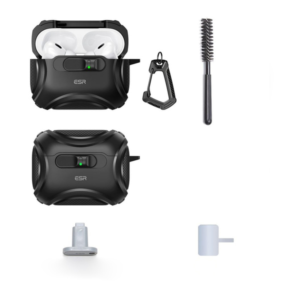 ESR Cyber FlickLock MagSafe fejhallgató tok Apple AirPods Pro 3 készülékekhez