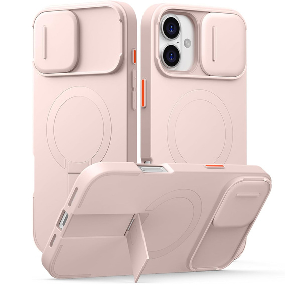 Tok iPhone 12 / 12 Pro készülékhez, Suritch Shockproof, MagSafe, fekete