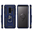 Páncélozott telefontok a Samsung Galaxy S9+ Plus, Nox Case Ring, kék