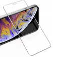 2x edzett üveg a iPhone X/XS, ERBORD 9H Hard Glass a képernyőn