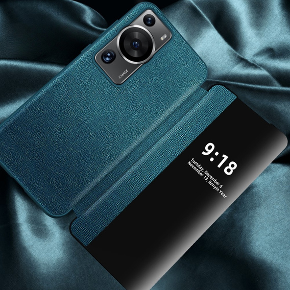 Pántos tok a Huawei P60 Pro készülékhez, Side View, kék