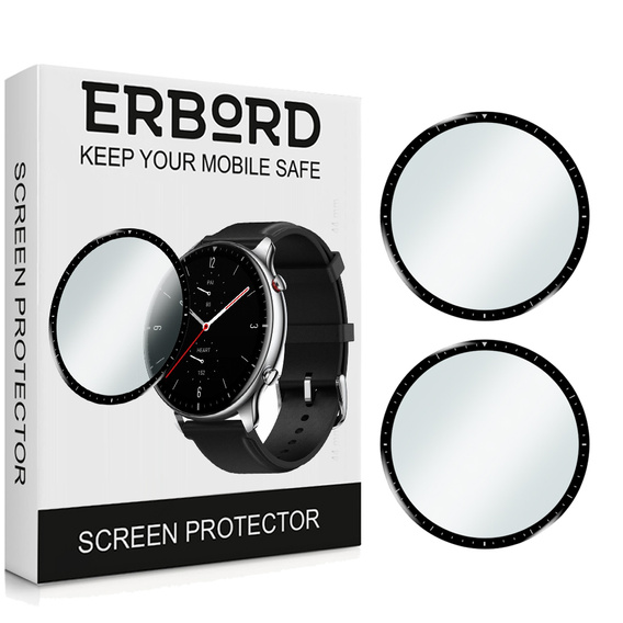2x ERBORD hibrid üveg a Amazfit GTR 2