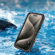 IP68 vízálló tok a iPhone 16 Pro Max, fekete