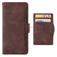 Pattintható tok a Sony Xperia 10 IV, Card Slot, barna