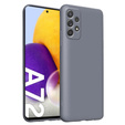 Telefontok a Samsung Galaxy A72 / A72 5G, Silicone Lite, levendula szürke