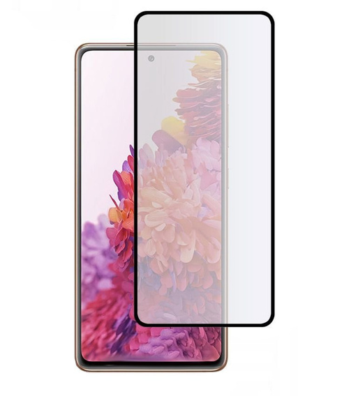 Mocolo Full Glue edzett üveg a következőkhöz Samsung Galaxy S20 FE, fekete keret
