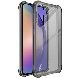 IMAK Telefontok a Samsung Galaxy S23 FE, Dropproof, átlátszó / fekete