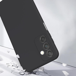 Telefontok a Samsung Galaxy M15 5G, Silicone Lite, fekete